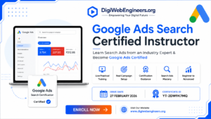 Google Ads Search Certified Instructor