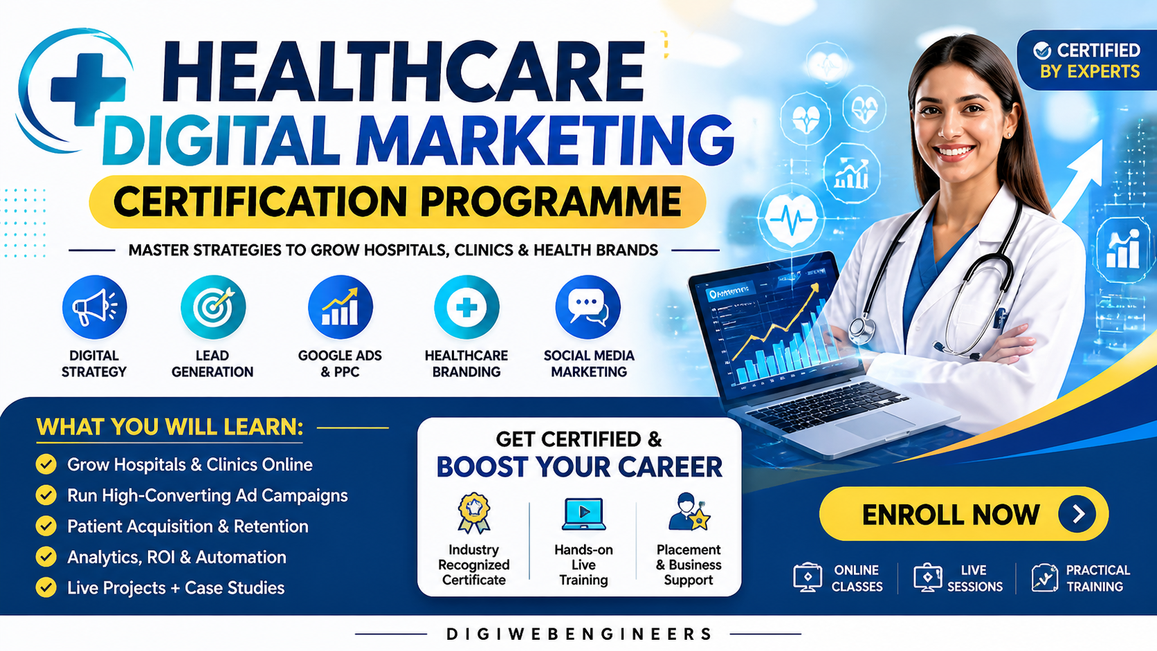 🩺Healthcare digital marketing certification programme