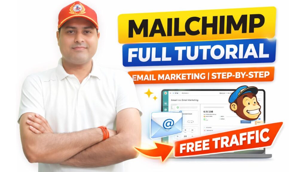 Mailchimp Complete Tutorial 2026 | Email Marketing Step-by-Step Guide for Beginners