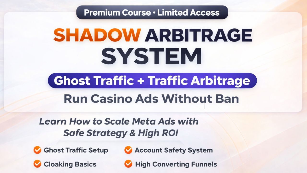👻 Master the Complete Shadow Arbitrage Stack