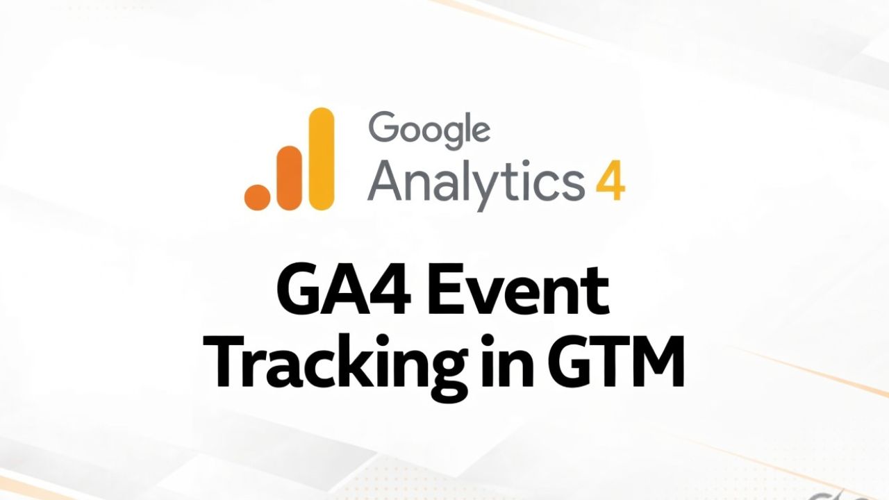 🎯 GA4 Event Tracking in GTM— 3 Day Live Course