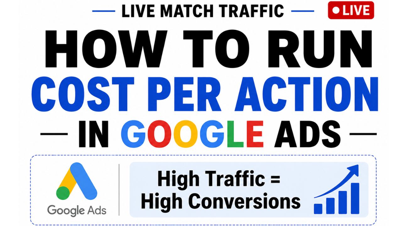 How To Run Cost Per Action Google Ads For Hospital & Real Estate | Daily Leads Strategy