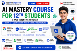 AI Mastery Course for 12th Students (7 Days Intensive Program)