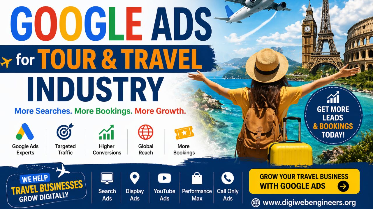 Google Ads (PPC) for Tour & Travel Industry
