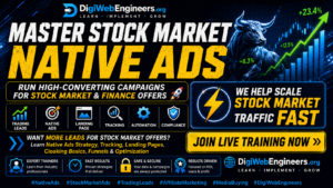 Stock Market Native Ads Mastery Course