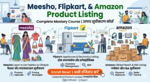 Meesho, Flipkart Product Listing & Selling Masterclass – Complete Course Syllabus